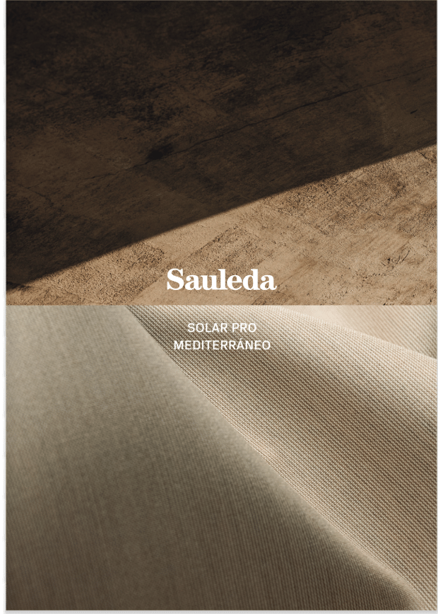 Sauleda Solar Pro Mediterráneo fabric collection