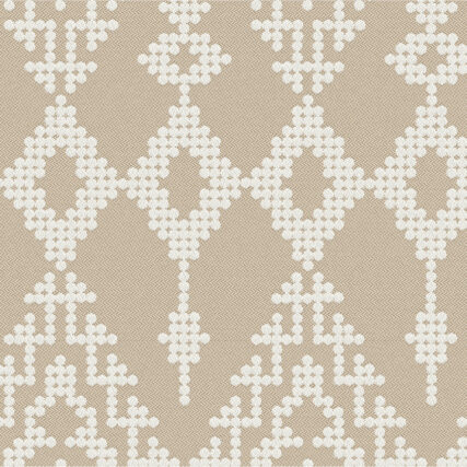 Outdura Fabric 11600 FOLKLORE Ecru